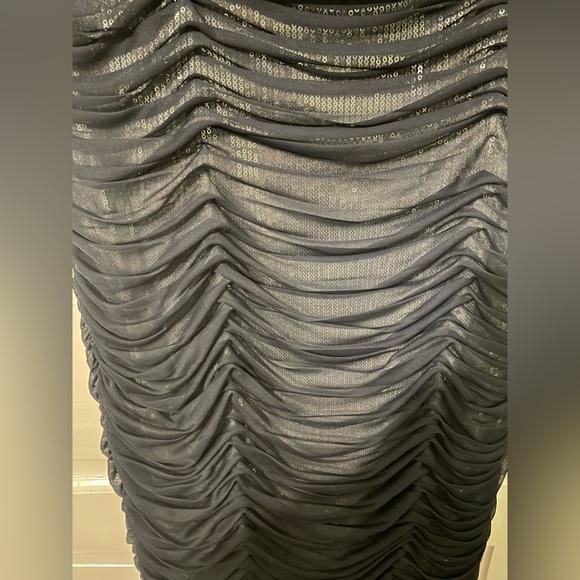 Adrianna Papell Evening Sequinned Dress - Picture 5 of 6